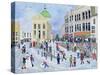 Market Jew Street, Penzance-Judy Joel-Stretched Canvas
