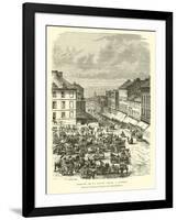 Market of the Upper Town, Quebec City, Canada-null-Framed Giclee Print