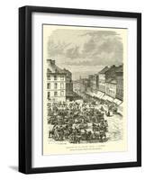 Market of the Upper Town, Quebec City, Canada-null-Framed Giclee Print