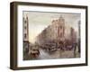 Market on a Sunday Morning at Seven Dials, Holborn, London, 1878-Bernard Evans-Framed Giclee Print