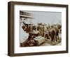 Market on the Moskvoretskaya Embankment, Moscow, Russia, 1911-null-Framed Giclee Print