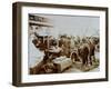 Market on the Moskvoretskaya Embankment, Moscow, Russia, 1911-null-Framed Giclee Print