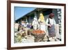 Market on the shores of Lake Ohrid, Macedonia-Vivienne Sharp-Framed Photographic Print
