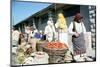 Market on the shores of Lake Ohrid, Macedonia-Vivienne Sharp-Mounted Photographic Print