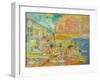 Market on the Square-Brenda Brin Booker-Framed Giclee Print