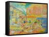 Market on the Square-Brenda Brin Booker-Framed Stretched Canvas