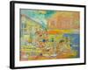 Market on the Square-Brenda Brin Booker-Framed Giclee Print