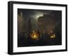 Market Place at Antwerp, 1843-Petrus van Schendel-Framed Giclee Print