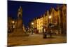 Market Place at Night, Durham-Peter Thompson-Mounted Photographic Print