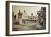 Market Place, Hereford, 1803-Cornelius Varley-Framed Giclee Print