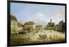 Market-Place of the Neustadt in Dresden, C. 1751-52-Canaletto-Framed Giclee Print