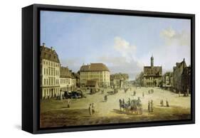 Market-Place of the Neustadt in Dresden, C. 1751-52-Canaletto-Framed Stretched Canvas