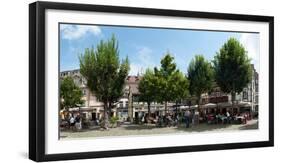 Market Place, Place Du Marche Gayot, Strasbourg, Bas-Rhin, Alsace, France-null-Framed Photographic Print