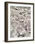 Market Place-Muktair Oladoja-Framed Giclee Print