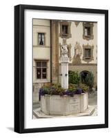 Market Platz, Berchtesgaden, Bavaria, Germany, Europe-Gary Cook-Framed Photographic Print