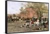 Market Plaza, 1879-Thomas Allen-Framed Stretched Canvas