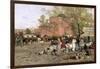 Market Plaza, 1879-Thomas Allen-Framed Giclee Print