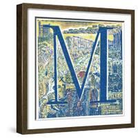 Market: Portobello and Golborne Road-Mary Kuper-Framed Giclee Print