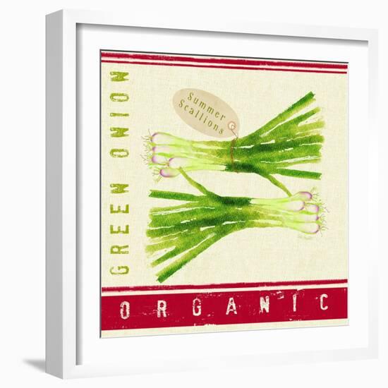 Market Scallions-Lola Bryant-Framed Art Print