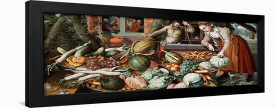 Market Scene, 1569-Pieter Aertsen-Framed Giclee Print