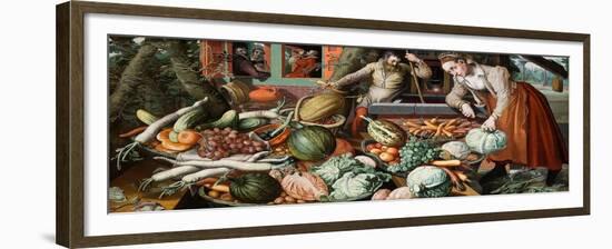 Market Scene, 1569-Pieter Aertsen-Framed Giclee Print