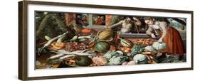 Market Scene, 1569-Pieter Aertsen-Framed Giclee Print