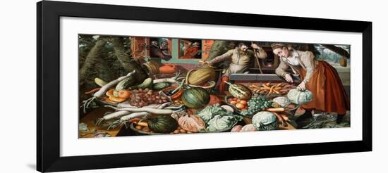 Market Scene, 1569-Pieter Aertsen-Framed Giclee Print