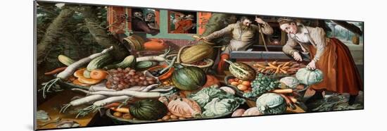 Market Scene, 1569-Pieter Aertsen-Mounted Giclee Print