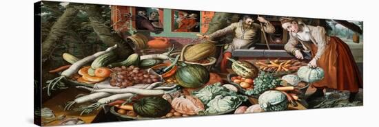 Market Scene, 1569-Pieter Aertsen-Stretched Canvas