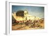 Market Scene at Mogador, 1881-Edwin Lord Weeks-Framed Giclee Print