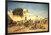 Market Scene at Mogador, 1881-Edwin Lord Weeks-Framed Giclee Print