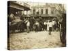 Market Scene, Boston, Massachusetts, c.1909-Lewis Wickes Hine-Stretched Canvas