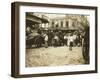 Market Scene, Boston, Massachusetts, c.1909-Lewis Wickes Hine-Framed Photo