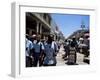 Market Scene, Downtown, Port Au Prince, Haiti, West Indies, Central America-Lousie Murray-Framed Photographic Print