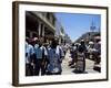 Market Scene, Downtown, Port Au Prince, Haiti, West Indies, Central America-Lousie Murray-Framed Photographic Print