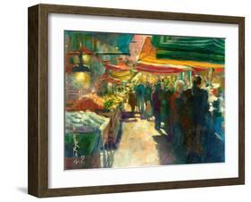 Market Scene I-Anne Farrall Doyle-Framed Art Print