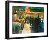 Market Scene I-Anne Farrall Doyle-Framed Art Print