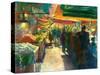 Market Scene I-Anne Farrall Doyle-Stretched Canvas