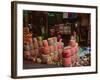 Market Scene, Oaxaca, Mexico-Charles Sleicher-Framed Photographic Print