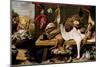 Market Scene on a Quay, c.1635-1640-Frans Snyders-Mounted Giclee Print
