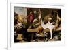 Market Scene on a Quay, c.1635-1640-Frans Snyders-Framed Giclee Print