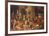 Market Scene with Christ and the Adulteress-Pieter Bruegel the Elder-Framed Giclee Print