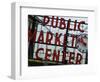 Market Sign-John Gusky-Framed Photographic Print