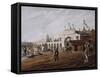 Market Square, 1818-Emeric Essex Vidal-Framed Stretched Canvas