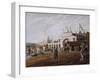 Market Square, 1818-Emeric Essex Vidal-Framed Giclee Print