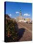 Market Square and City Hall, Old Town, UNESCO World Heritage Site, Zamosc, Lublin Voivodeship, Pola-Karol Kozlowski-Stretched Canvas