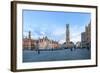 Market Square and the Belfry-G&M-Framed Photographic Print