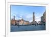 Market Square and the Belfry-G&M-Framed Photographic Print