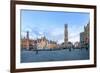 Market Square and the Belfry-G&M-Framed Photographic Print