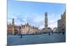 Market Square and the Belfry-G&M-Mounted Photographic Print